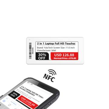 NFC Digital Price Tag 2.66 Inch