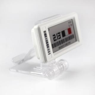 Digital Shelf Label Vertical Clip for Flat Surface