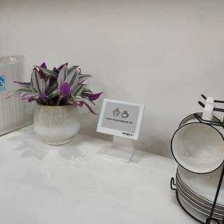 Electronic Retail Label table stand support