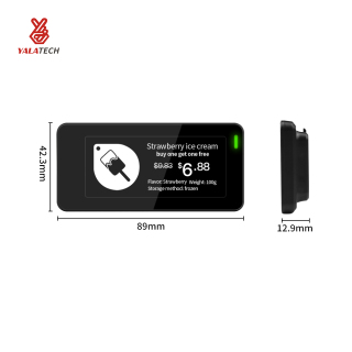 2.9 Inch Multi-language Freezer Digital Shelf Label Waterproof