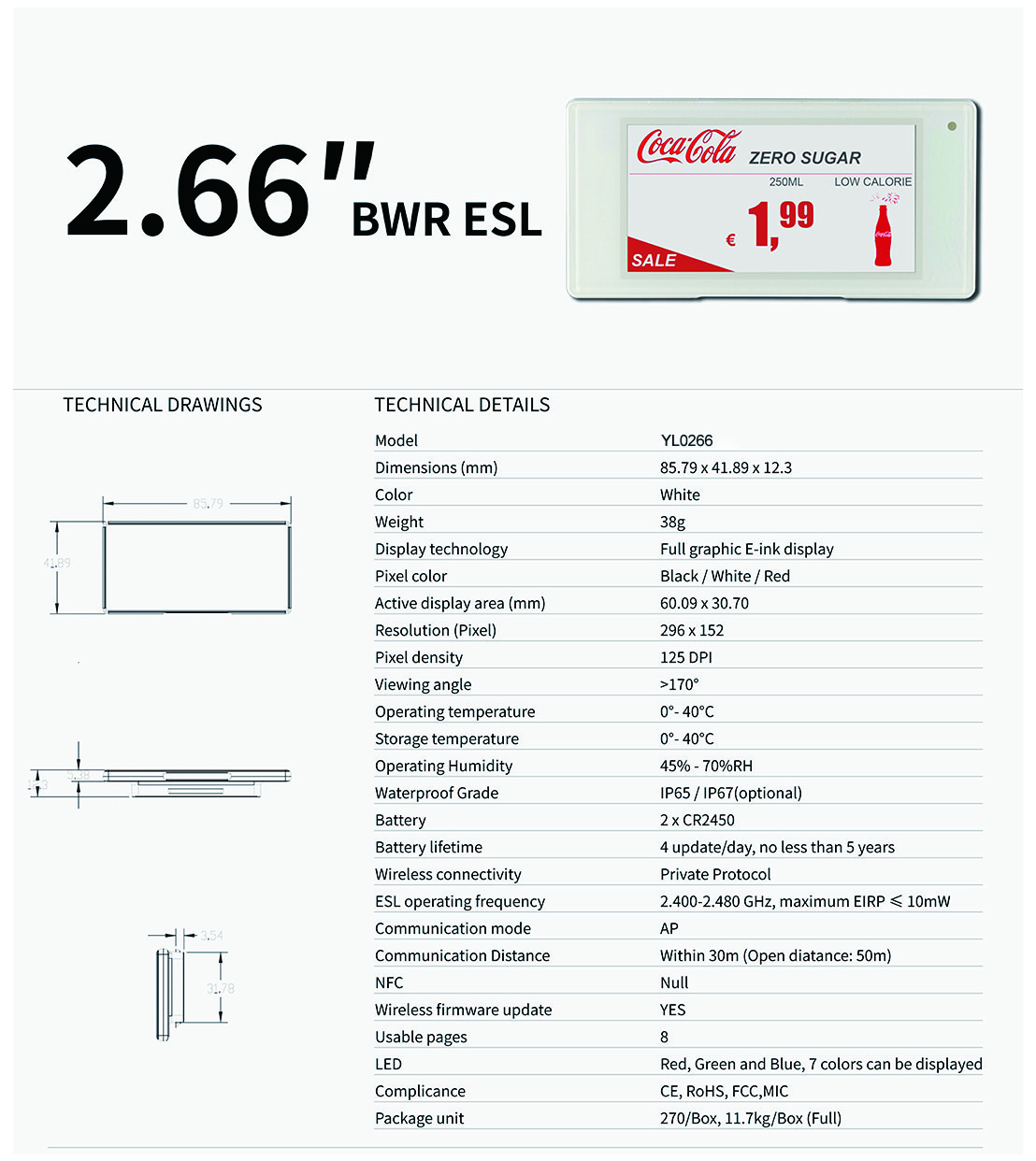 digital price tag