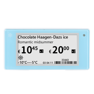 2.13 Inch Digital Price Label for freezer