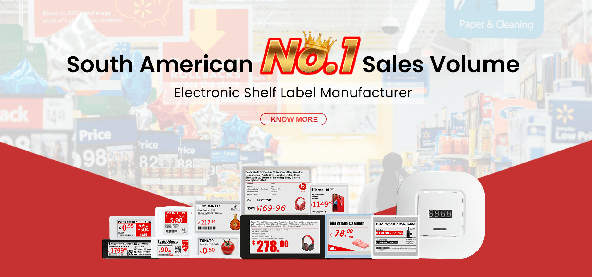 ESL Label for Chain Stores